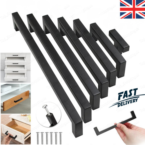 Kitchen door handles black - door,
