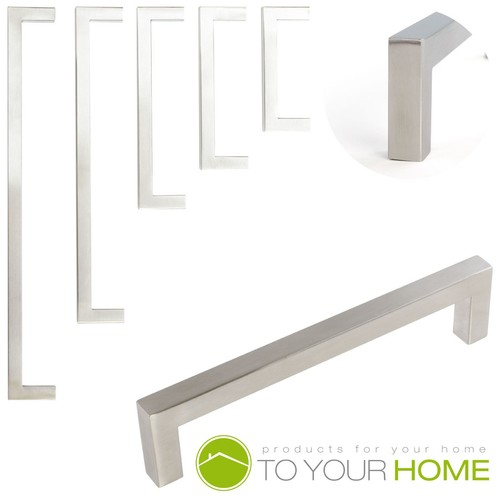 Square brushed stainless - brushed,