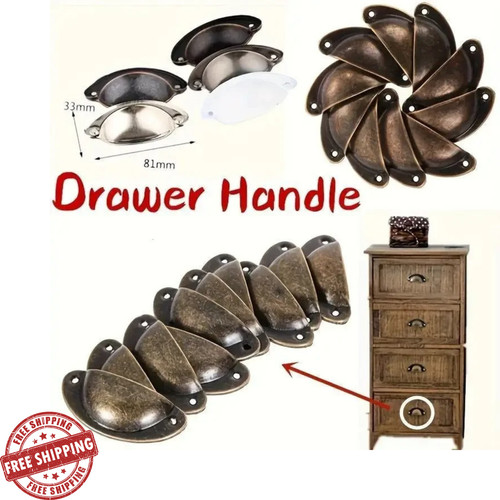 12pcs cup pull shell handles - cup,