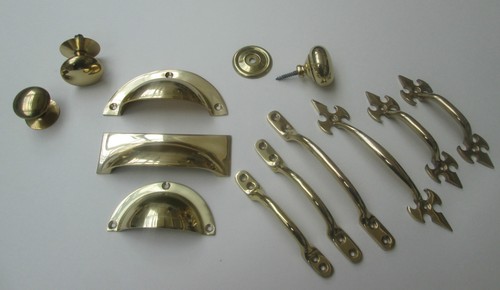 Solid brass retro - brass-,