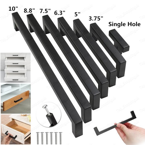 Kitchen door handles black - kitchen,