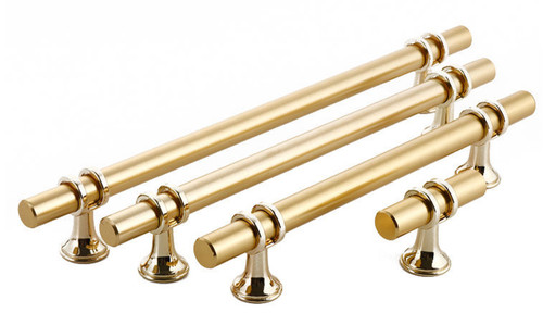 Brass kitchen cabinet - kitchen,