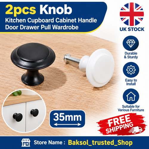 2pcs knob kitchen cupboard - 2pcs,