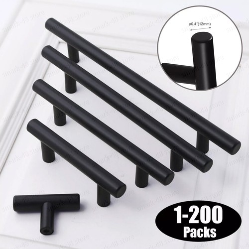 Black kitchen cabinet - kitchen,