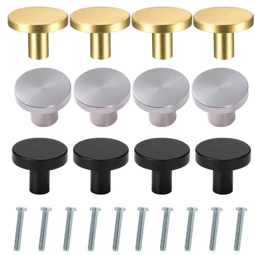 10pcs solid door knobs cabinet - 10pcs,
