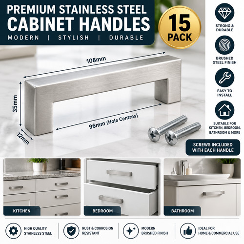 15x kitchen cupboard cabinet - kitchen,