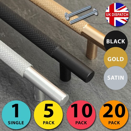Knurled tbar kitchen cupboard - tbar,