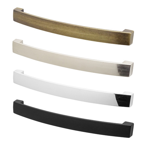 Cupboard handles curved flat - cupboard,