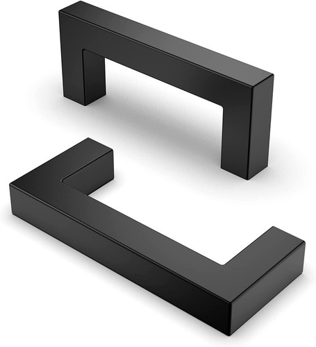 Modern square drawer pulls - 4,
