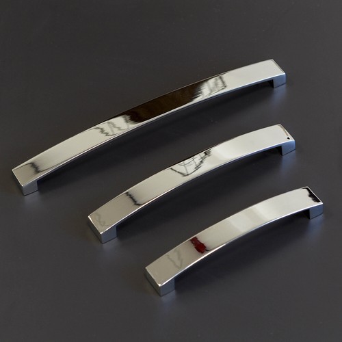 Chrome kitchen cupboard - chrome, handle